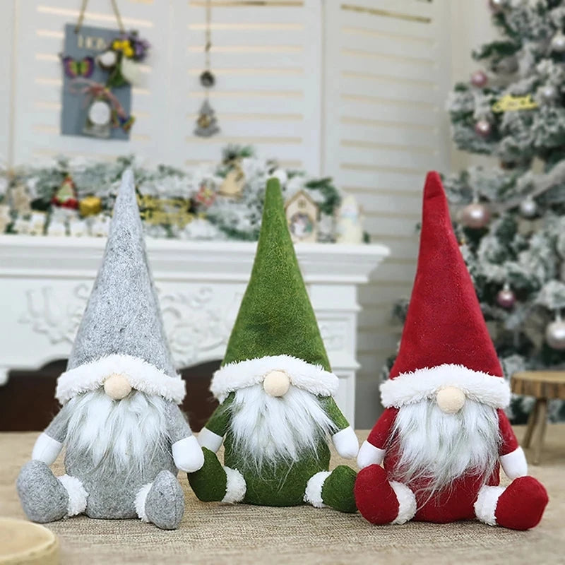 Christmas Faceless Gnome Christmas Ornaments Merry Christmas Decoration for Home Navidad Pendants Cristmas Gifts New Year 2023