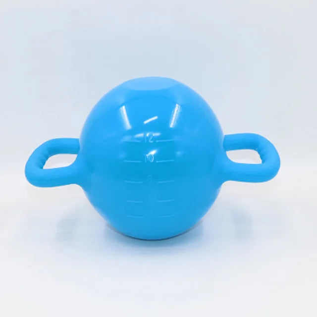 Water-Filled Kettlebell Massage Adjustable Dumbbell Pilates Yoga Woman Fitness Strength Training Weight Lifting Dumbbell