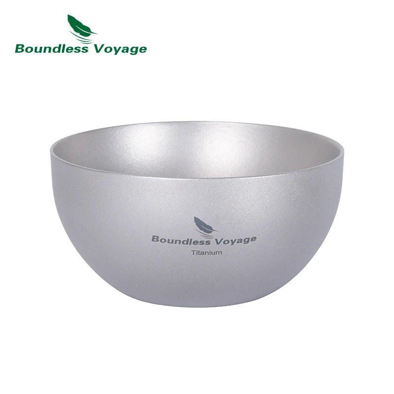 Boundless Voyage Tea Pot Cup Chinese Titanium Kung Fu Tea Set Camping Portable Ultralight Landscape Painting Tea Tray and Kettle