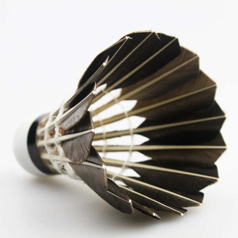 KUNLI-08 Class a Black Goose Feather Badminton Shuttlecock 5tube/Lot Feather Shuttlecock for Training