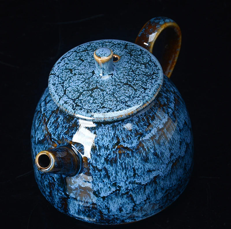 300ML Ceramic Teapot Exquisite Ceramic Kung Fu Tea Pot Tea Kettle Teaset Porcelain Teapot Traditional Chinese Teaware