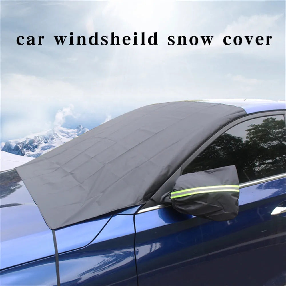 Magnetic Car Windshield Snow Cover Ice Frost Guard Car Styling Sunshade Protective Cover Auto Windscreen Protector Snow Block