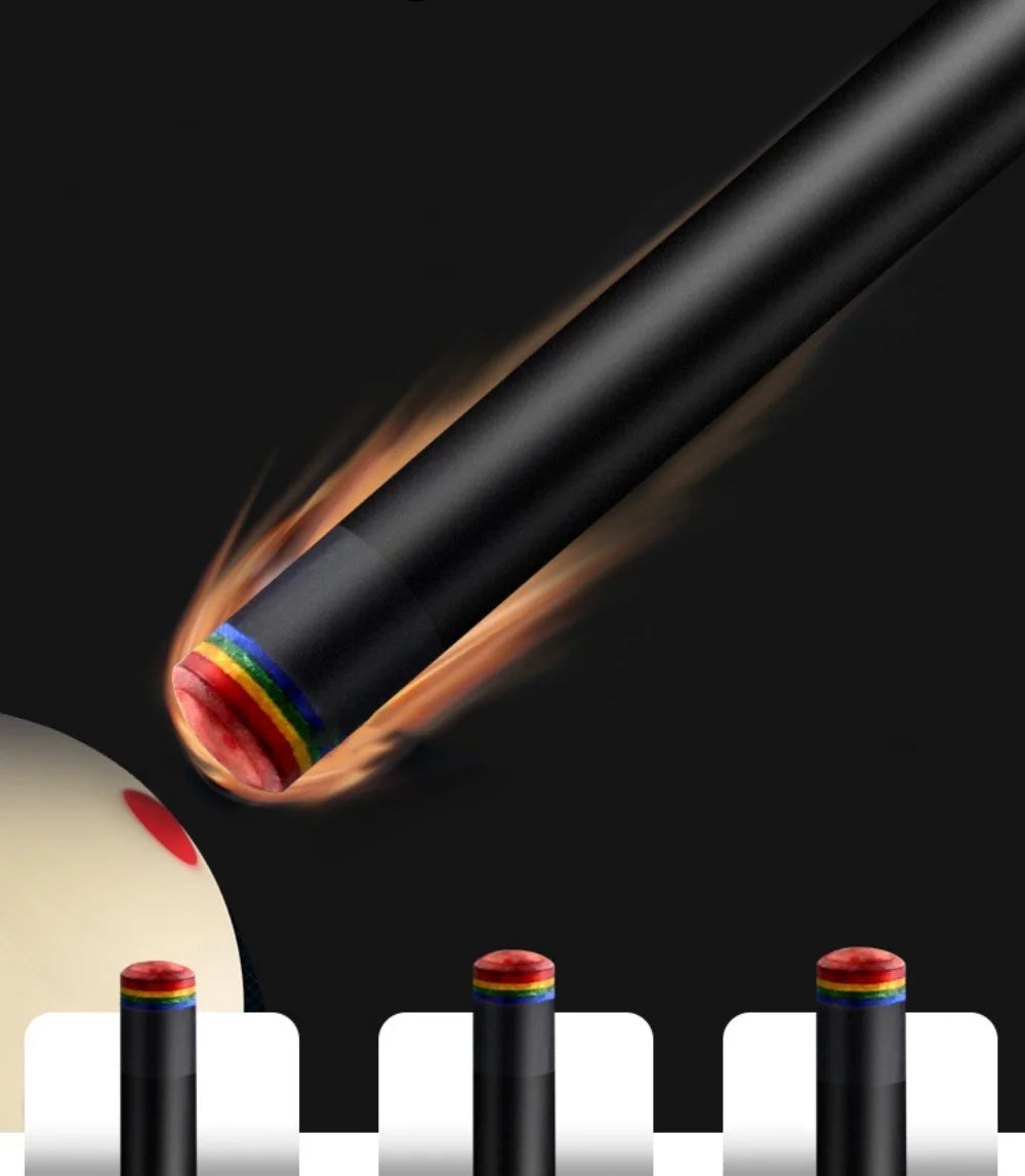 Classic Red P3 58" Black Technologh Billiard Pool Cue Stick
