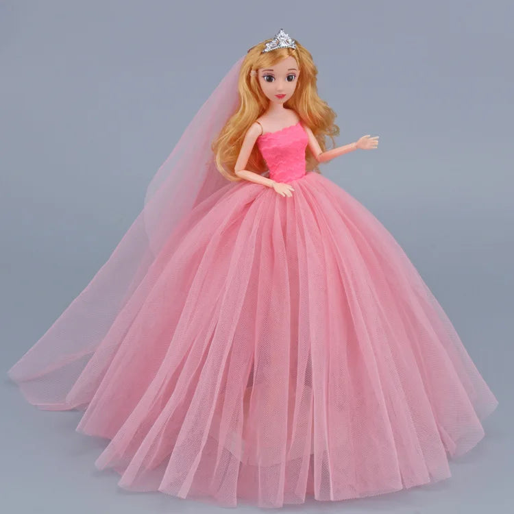 30cm Doll Wedding Party Dress Fashion Clothes Suit for Barbie Doll for Blythe Accessories Baby Toys Best Girl' Gift