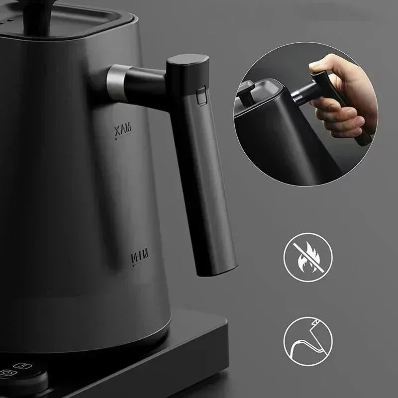220V 110V 1200W Gooseneck Water Kettle With Temperature Control Pour Over Electric Kettle for Coffee and Tea