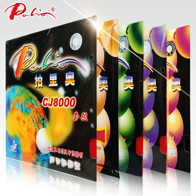 Palio CJ8000 (2-Side Loop Type Fast Light Type Pips-In Table Tennis / Pingpong Rubber With Sponge (H36-46)