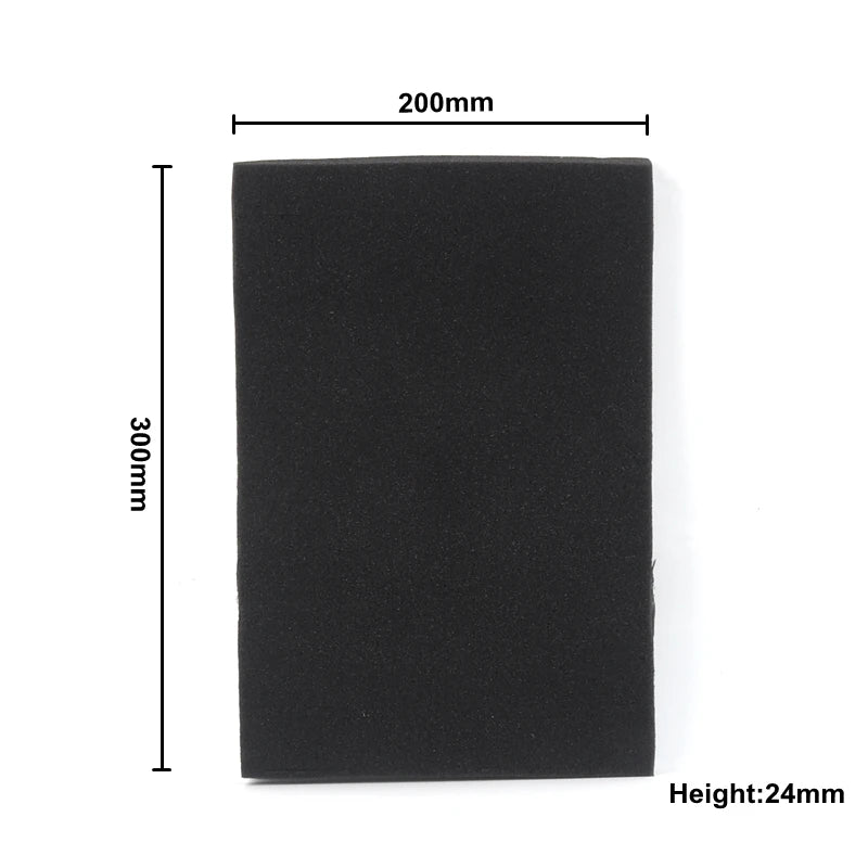 1pc 300mm by 200mm Nursery Sponge Gardening Hydroponics Sponge Vegetables Hydroponics Sponge for Garden Supplies