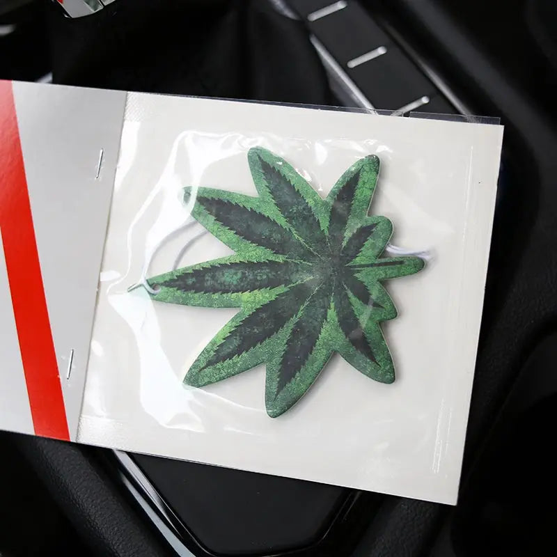 JDM Style Car Rear View Mirrow Pendent Air Freshener Solid Paper Piston Brake Wheel Rim Shock Absorber