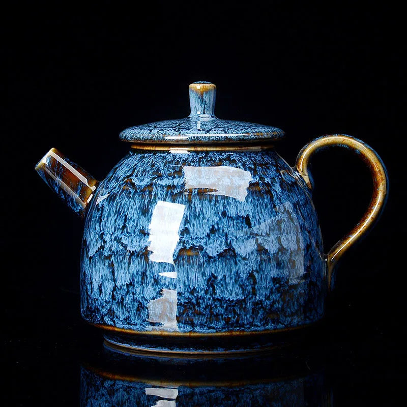 300ML Ceramic Teapot Exquisite Ceramic Kung Fu Tea Pot Tea Kettle Teaset Porcelain Teapot Traditional Chinese Teaware