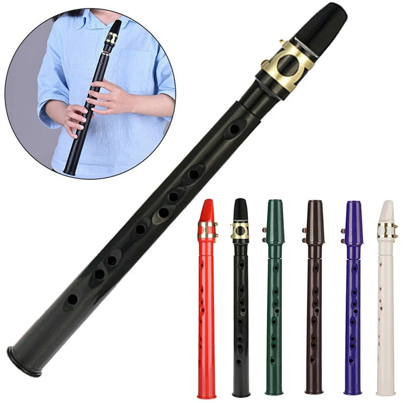Black Saxophone Set Pocket Sax Mini Portable Saxophone Little Saxophone With Sax Reeds Carrying Bag Tooth Pastes for Beginners