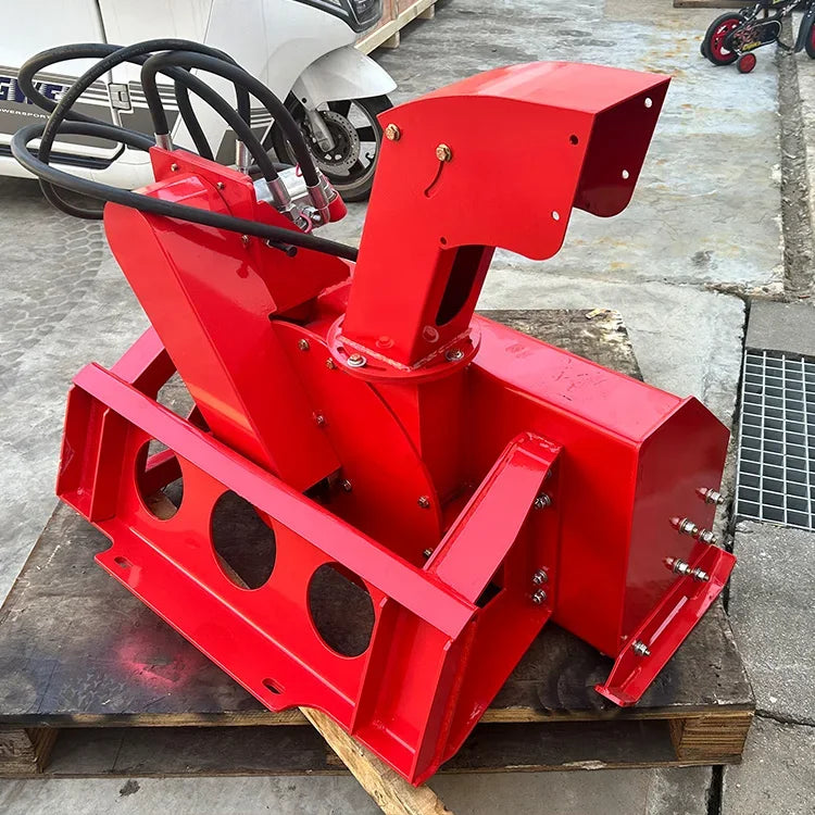 Derette Factory Direct Sale Snow Thrower Blower Snowplow Snow Sweeper for DRT450 Mini Skid Steer Loader Front End