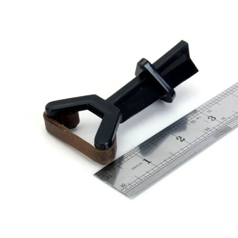 Billiard Snooker Plastic Pool Cue Tip Clamp for Tip Glue on Fastener Repair Tool for Billiard Snooker Pool Replacement Accessory