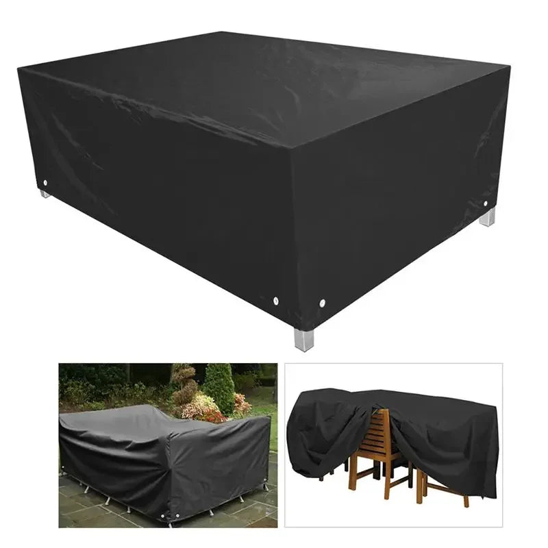 Outdoor Waterproof Dustproof Snow Furniture Cover Case Tarpaulin Garden Patio Coffee Table Chair Waterproof Sofa Set Protection