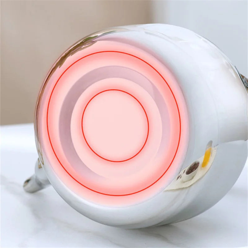 2l/3l/4l Kettle Tea Whistling Stainless Steel Teapot Stove Metal Coffee Pot Pot for Hotboiling Pots Gas Induction Home Camping