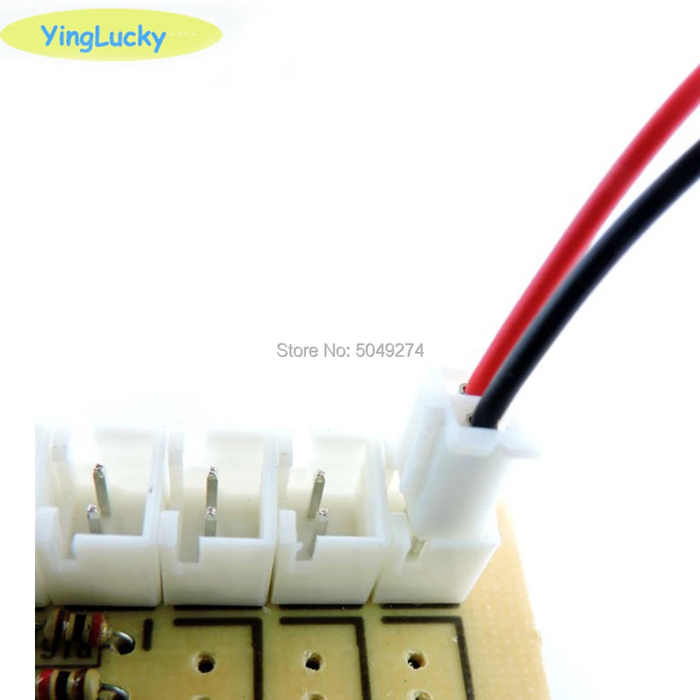 10pcs/Lot 2 Pin Cable With 2.8mm/4.8mm Connector for American Style Joystick SANWA Button Switch for Jamma Arcade USB Encoder