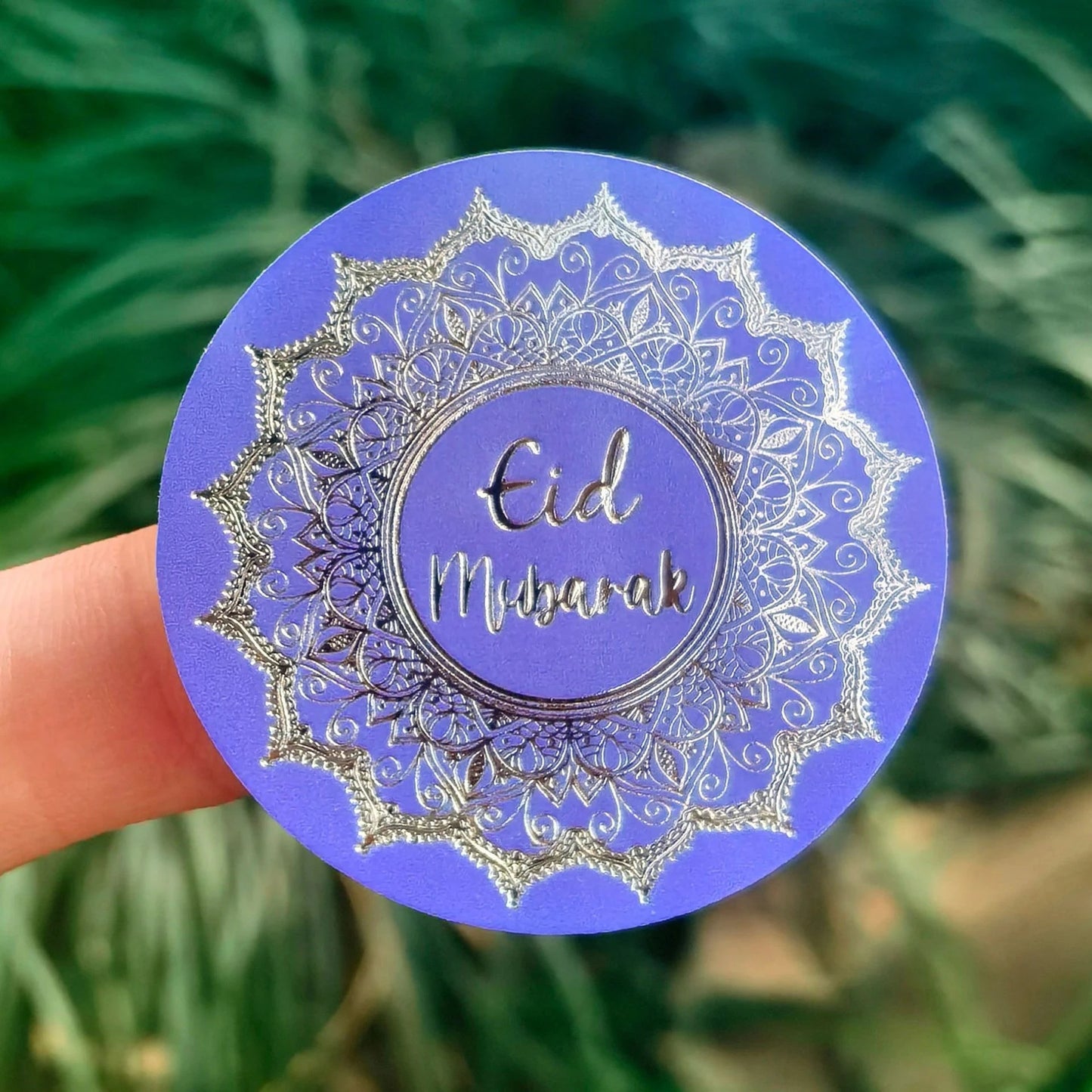 20Pcs Stickers Gold Silver Rose Gold Islamic Muslim Eid Mubarak Eid Gilding Sticker Ramadan Decoration 2023