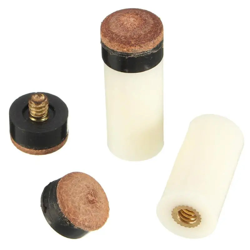 10/20pcs Set 10mm High Quality Screw on Cue Tips for Billiard Pool Cue Stick and Snooker Cue Replacement Parts Stick Repair Tool