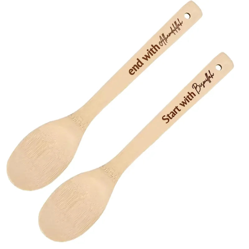 Bismillah Alhamdulillah Islamic Spoon Ramadan Mubarak Eid Al-Fitr Al Adha Muslim Kareem Iftar Mom Wife Gift Kitchen Decoration