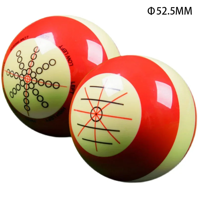 Wear-Resistant Billiard Training Cue Ball Professional Practice Ball for Beginner Eco Material for Snooker Billiard Tyro Train