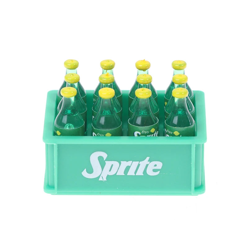 1:12 Dollhouse Miniture Simulation Drink Bottle Decoration Accessories Ornaments Toys