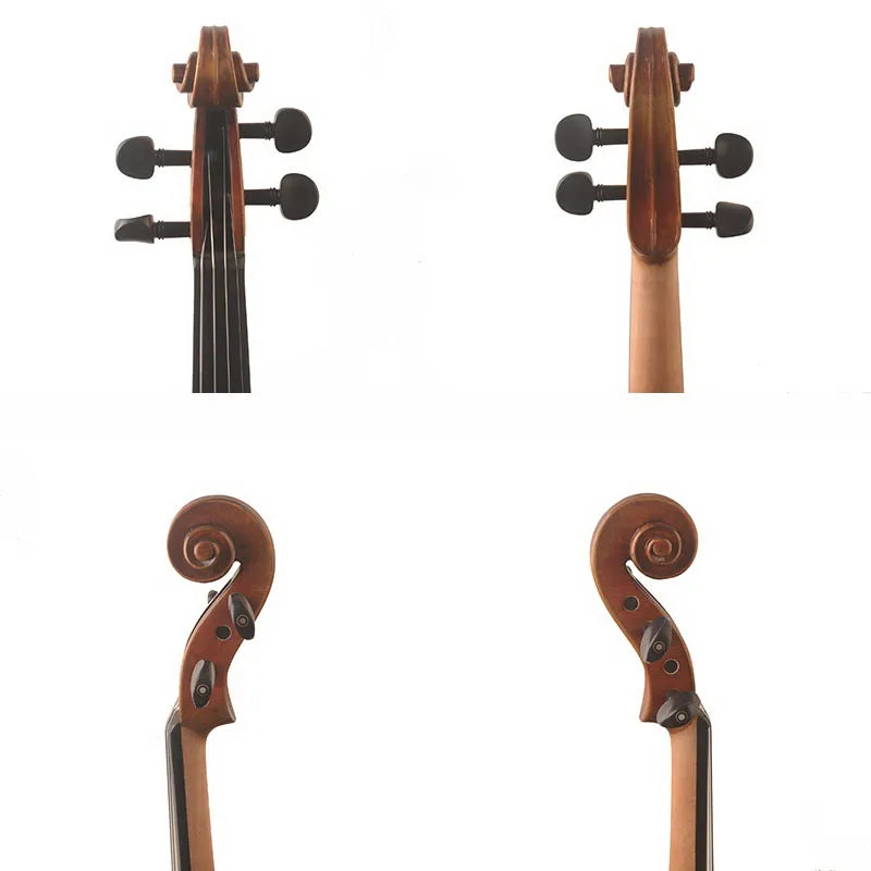 A Guarnieri 'Del Gesu' 1743 "The Cannon"Copy Violin !Strong Deep Professional Tone. Free Case, Bow and Shouldrest
