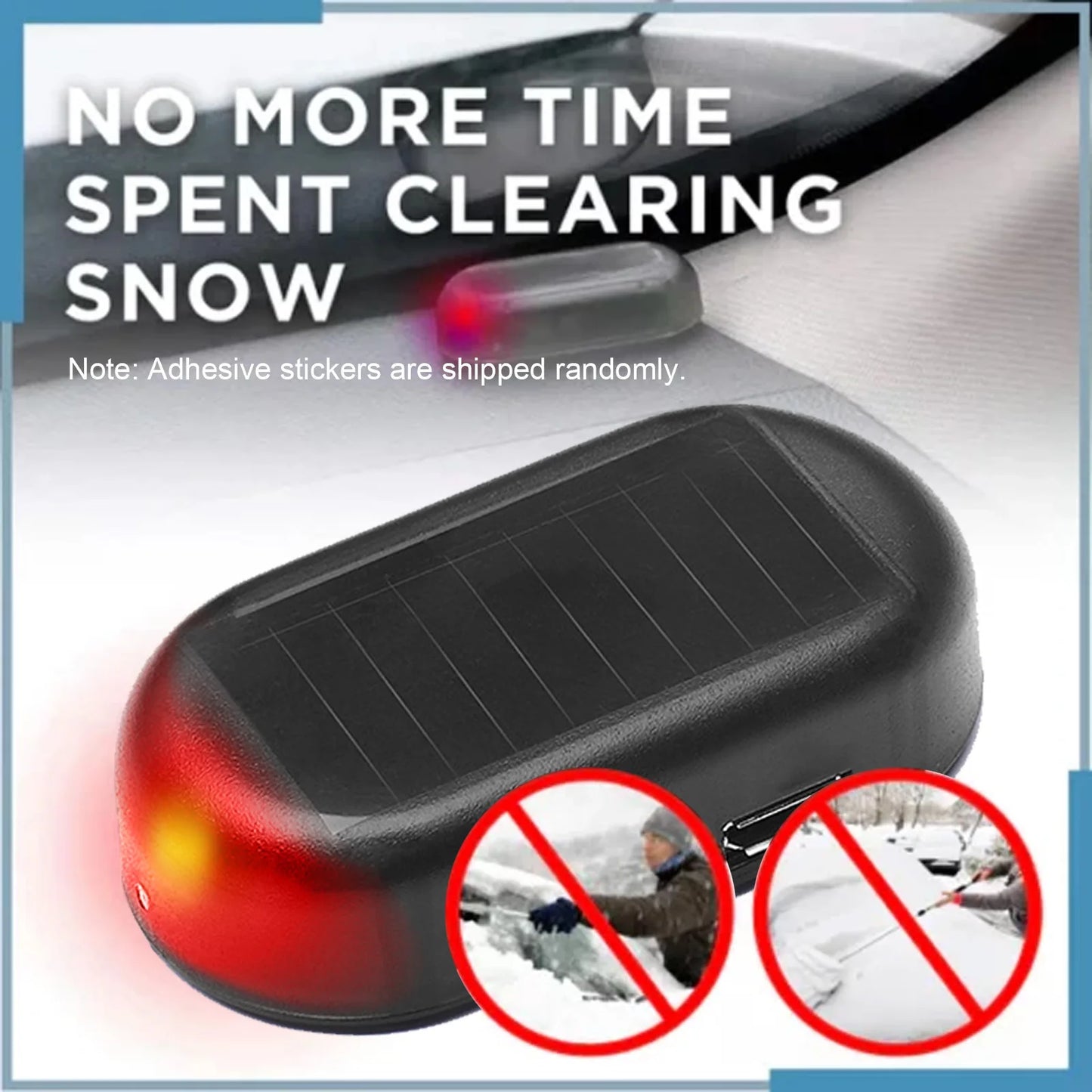 Car Winter Snow Removal Electric Device Electromagnetic Wave Ice Remover Frost Cleaning Antifreeze Microwave Winter Supplies