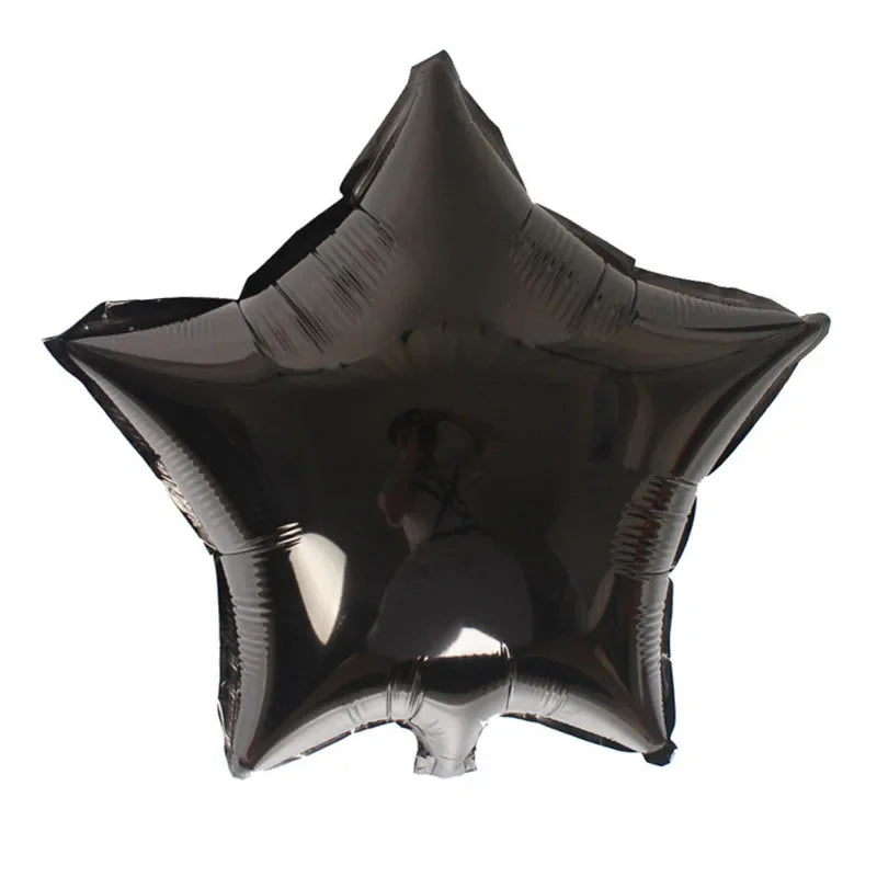 1pc 18inch Star Heart Inflatable Helium Balloon Birthday Party Decorations Kids Foil Balloons Wedding Christmas Supplies Gifts