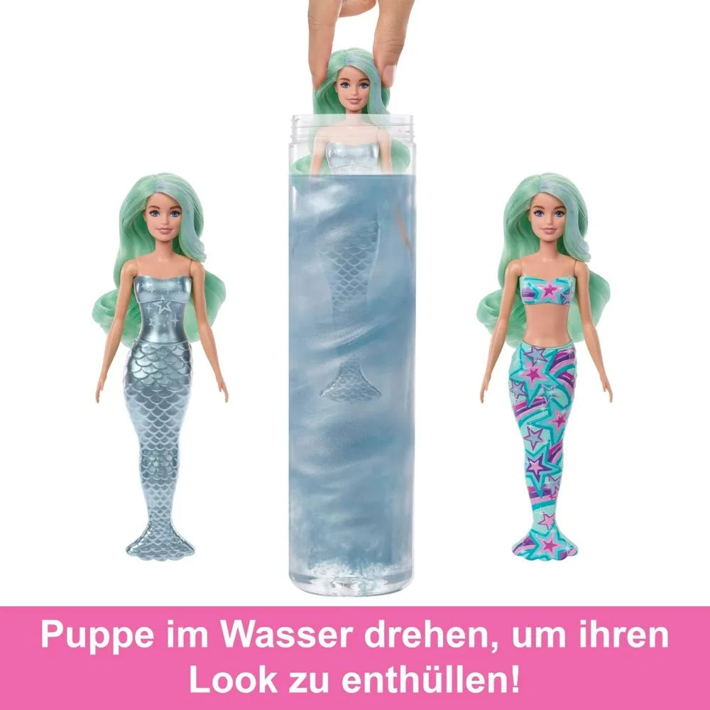 2024 New Original Barbie Doll Color Reveal Surprise Mystery Box Color Change Mermaid Mysterious Box Mistery Box Random Figure