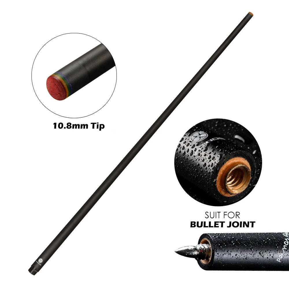 PREOAIDR 3142 POINOS Carbon Maple Single Shaft Billiard Pool Cue Stick Shaft 10.8/11.75/13mm Tip Uni-Loc Joint Bullet Shaft