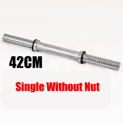 Fitness Dumbbell Bar With Clamps 25mm Adjustable Weight Standard Threaded Dumbbell Handle Home Gym Dumbbell Training Accessories