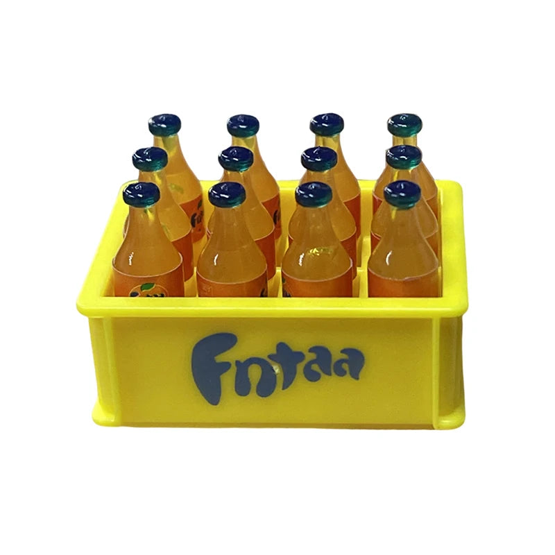 1:12 Dollhouse Miniture Simulation Drink Bottle Decoration Accessories Ornaments Toys