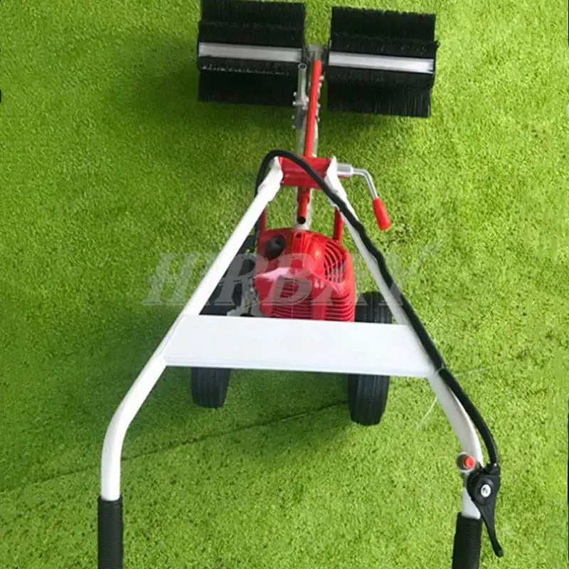 Snow Plow 2 Stroke Gasoline Snow Removal Equipment With Backpack Villa Football Lawn Grass Brushing Machine Garden Accessories