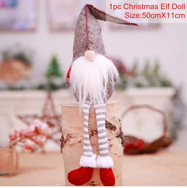 Christmas Faceless Gnome Christmas Ornaments Merry Christmas Decoration for Home Navidad Pendants Cristmas Gifts New Year 2023