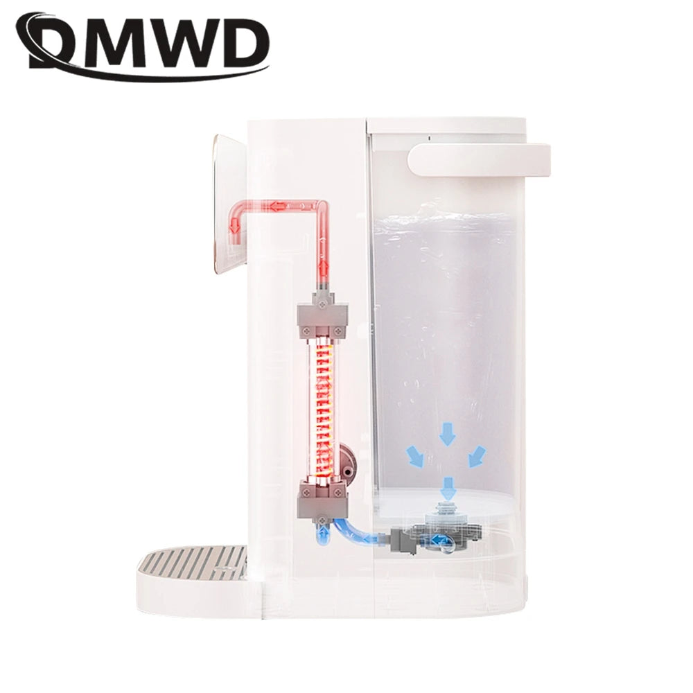 2.8L Household Instant Hot Water Dispenser Electric Kettle Boiling Machine Tea Maker Desktop Heater Drinking Fountain 4 Gear