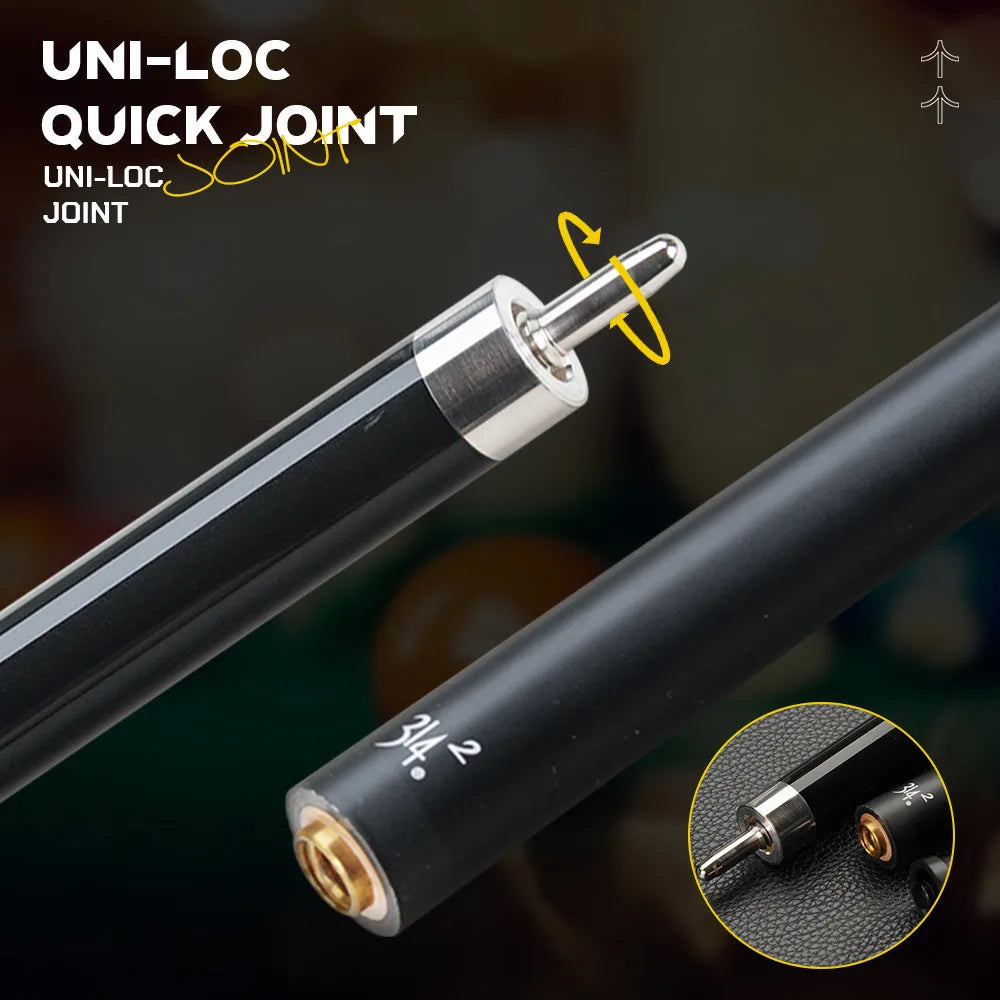 PREOAIDR Xingbao Billiard Carbon Pool Cue Stick Kit Uni-Loc Joint 147cm Silicone Wrap Professional Billiard Cues