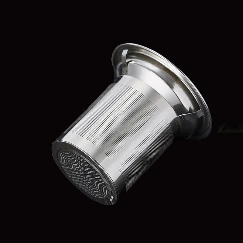 Heat Resistant Glass Teapot With Stainless Steel Infuser Heated Container Tea Pot Good Clear Kettle Square Filter Baskets