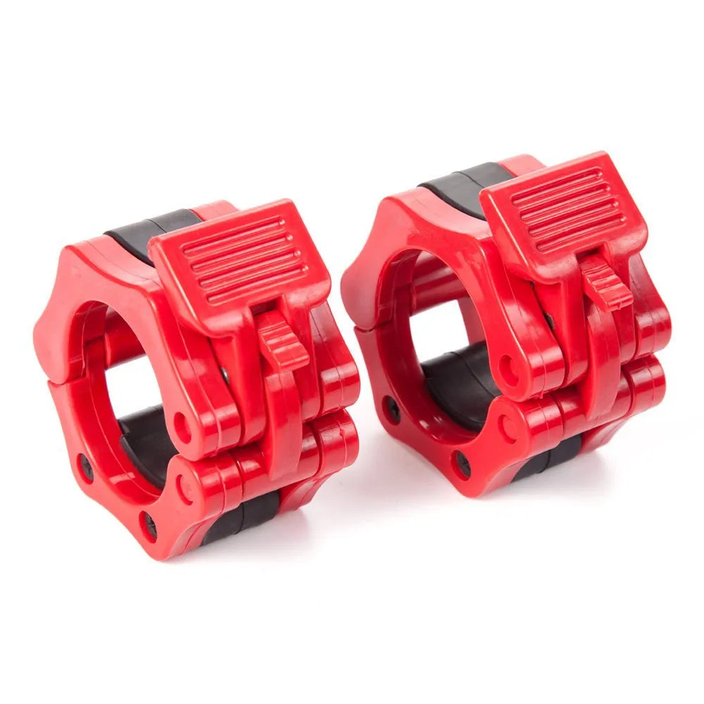 1 Pair 2" Spinlock Collars Barbell Collar Lock Dumbell Clips Clamp Weight Lifting Bar Gym Dumbbell Fitness Body Building