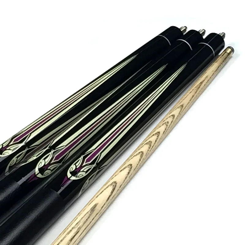 Xmlivet 9.5mm Chinese Snooker Cue Sticks Rubber Wood 1/2 Split Pool Billiards Cues Billiards Accessories
