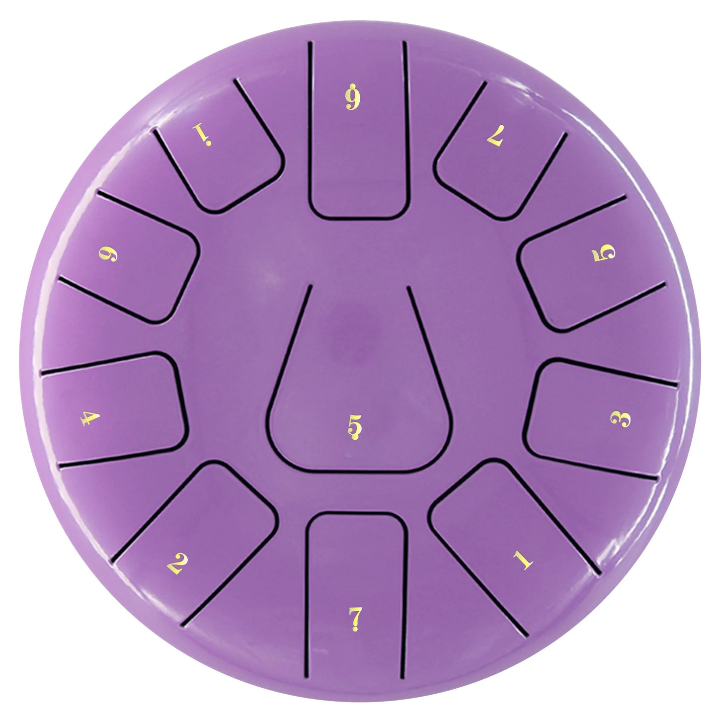 Titanium Steel Tongue Drum 8 Inch 11 Note Hand Pan Drum Children Mini Ethereal Drums Percussion Instrument Yoga Meditation Gifts
