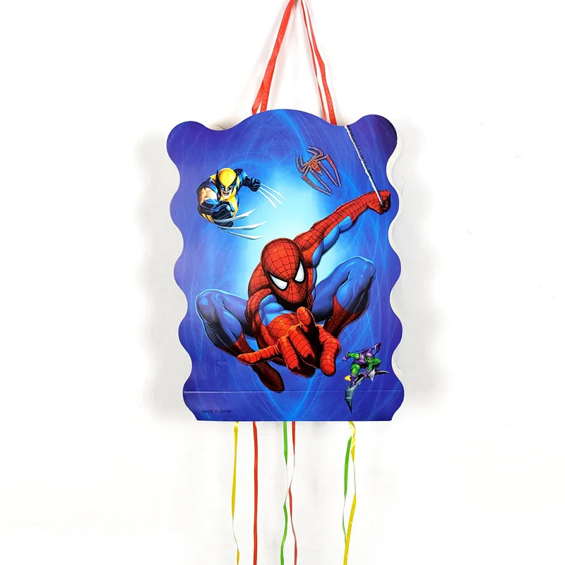 1pcs/Lot Disney Princess Frozen Spiderman Little Mermaid Theme Boys Girls Kids Favor Happy Birthday Party Decorations DIY Pinata