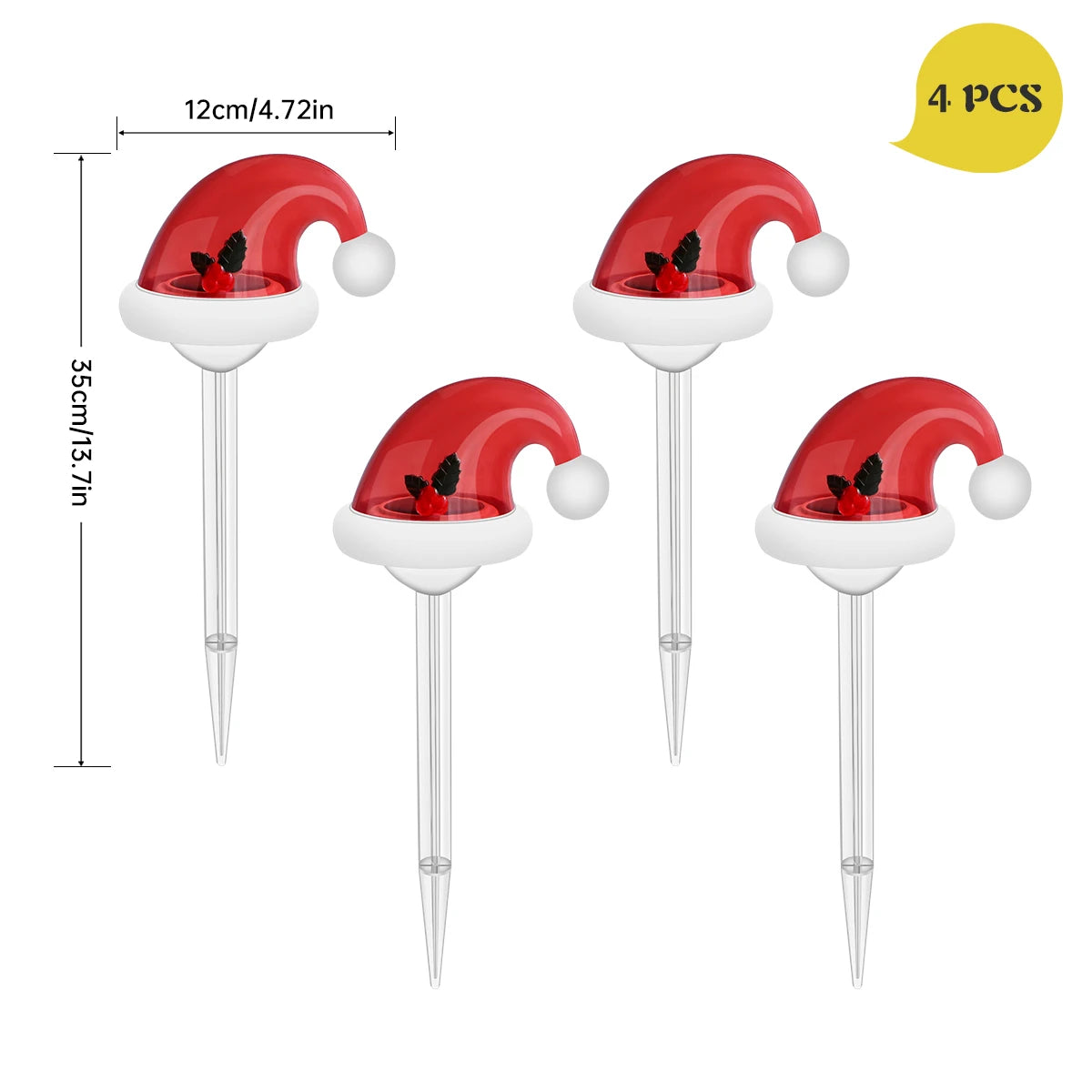 Christmas Decorations Outdoor Waterproof Solar Christmas Garden Stakes Solar Christmas Pathway Lights for Yard Lawn Path Xmas