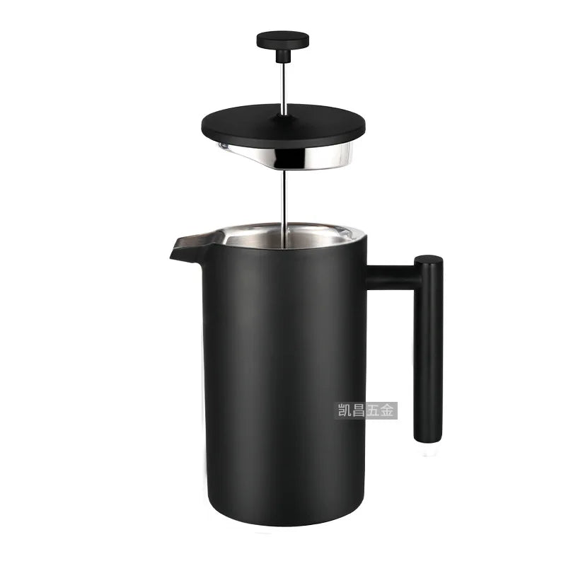 1000ml French Press Coffee Maker and Tea Pot Thermal Kettle Press Cafe Brewed Coffeeware Teaware Filter StrainerFree Shipping
