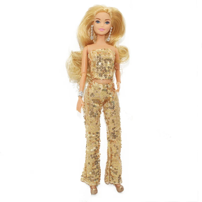 New 30cm Height Female/ Male Doll Couple Doll With Clothes Suit Dress Up Toys for Children