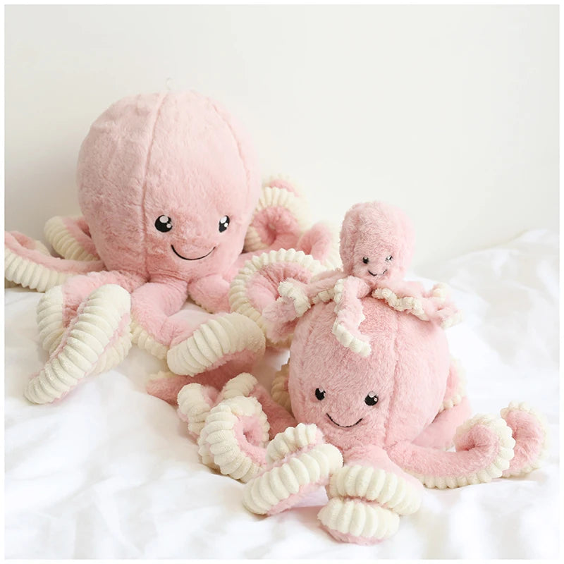 2022 1 Pcs Customized Size Octopus Stuffed Plush Toys for Baby Kids Birthday Christmas Children Kid Gifts Cute Tako Dolls