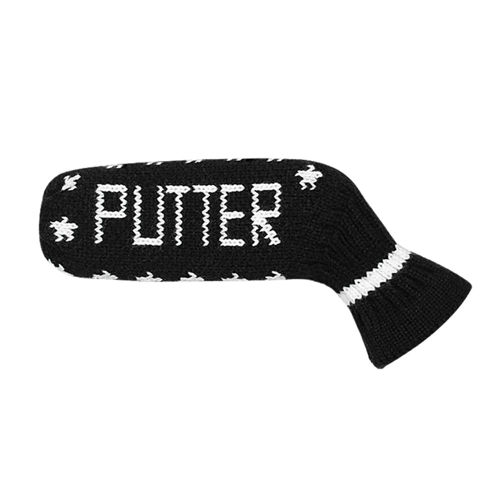 Scott Edward Knitted Putter Cover Blade,Decorate Golf Bags,1 Piece in Pack,Fits Golf Blade Putters Cute and Soft