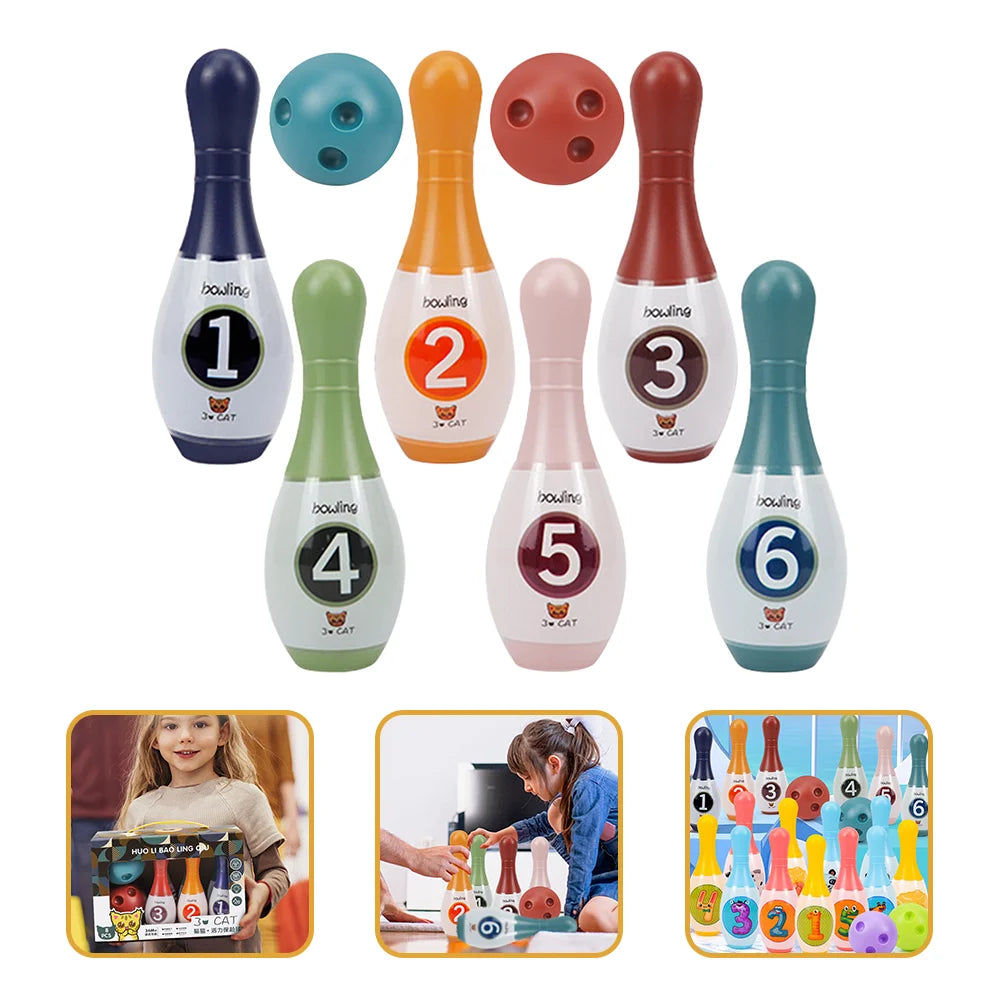 Children's Bowling Kids Toys Pin for Outside Outdoor Indoor Game Inflatable Toddler