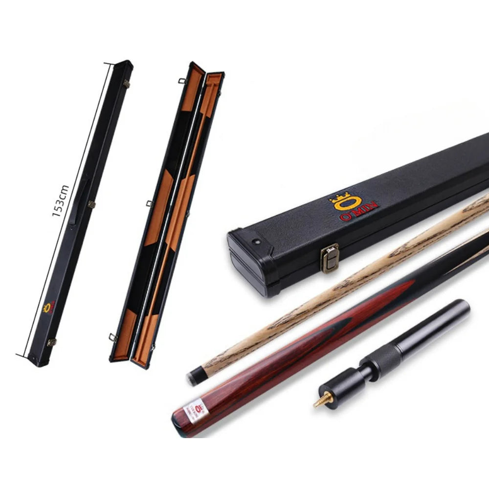 OMIN 57" Blood Evil Snooker Billiard Pool Cue Stick 9.5/10/11.5mm+Extender+Case Set