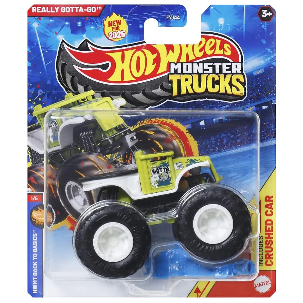 2025 Hot Wheels Cars MONSTER TRUCKS HW-Dozen-Delivery Unimog 5-Alarm 1/64 Metal Die-Cast Model Collection Toy Vehicles