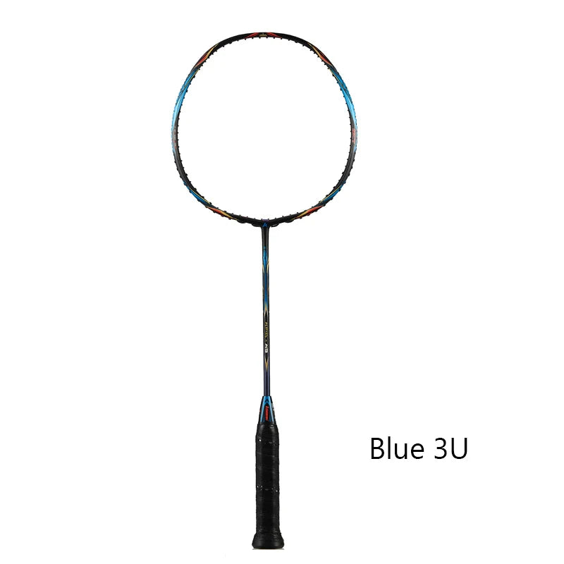 Kawasaki Original Badminton Racket King K9 All-Around Type T Join Power Carbon Fiber Racquet for Intermediate Players