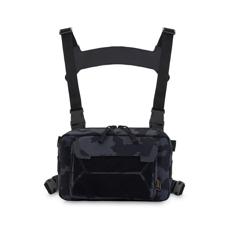 New Fishing Chest Bag Men Training Bags Waterproof Molle Nylon Climbing Camping Backpacks Outdoor Travel Vest Backpack Waist Bag